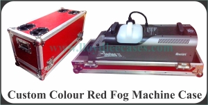Custom Colour Red Fog Machine Case.